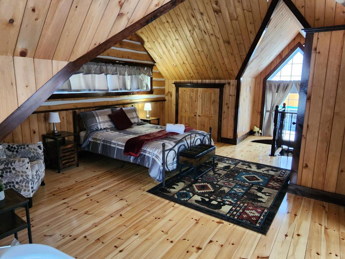 Hotel Domaine Riviere Sacacomie Saint-Alexis-des-Monts Zewnętrze zdjęcie