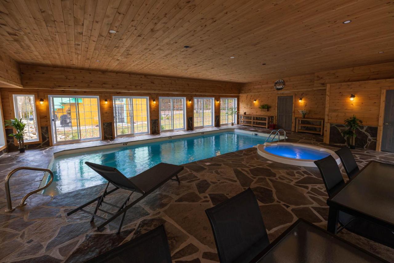Hotel Domaine Riviere Sacacomie Saint-Alexis-des-Monts Zewnętrze zdjęcie