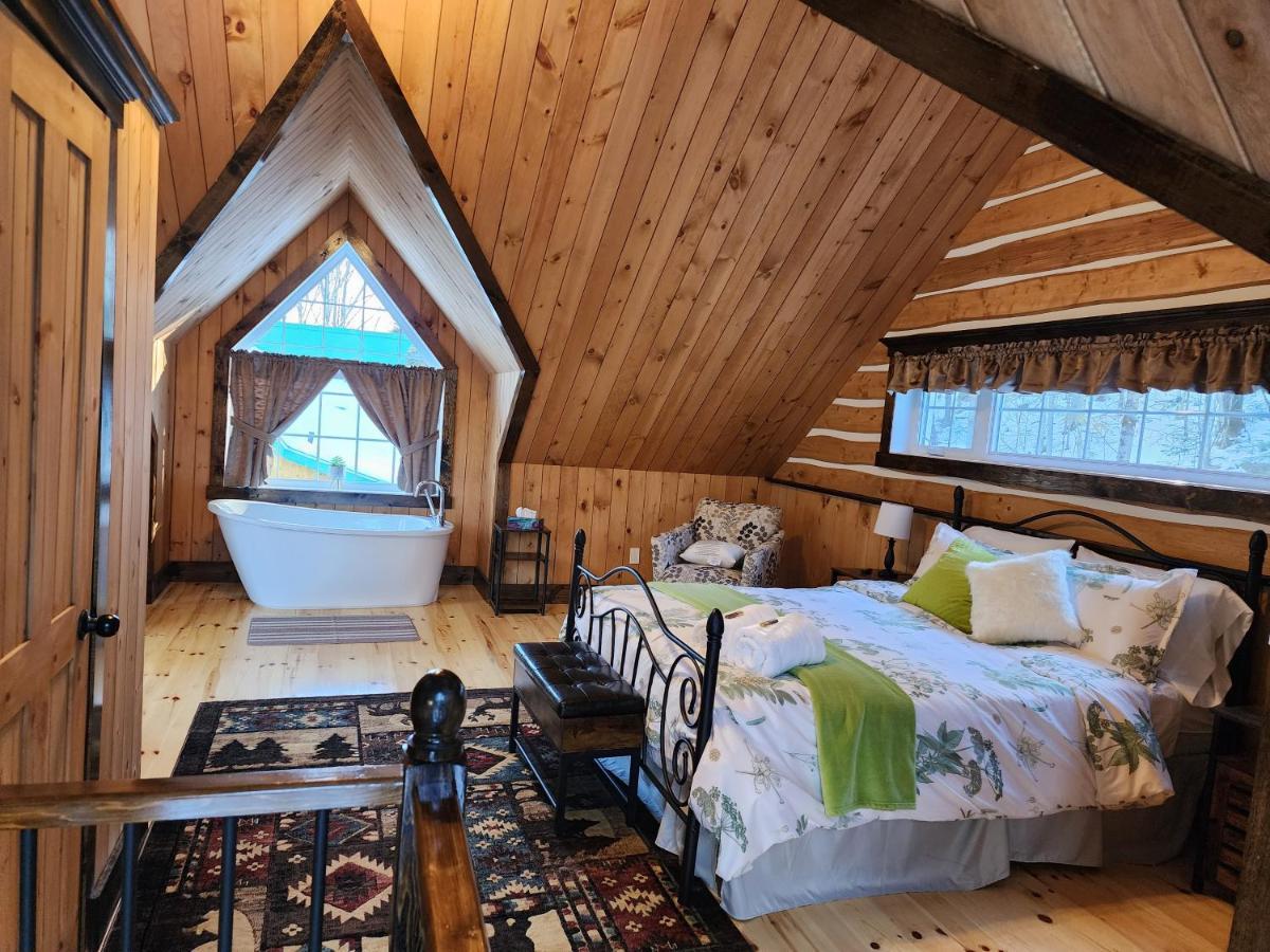 Hotel Domaine Riviere Sacacomie Saint-Alexis-des-Monts Zewnętrze zdjęcie