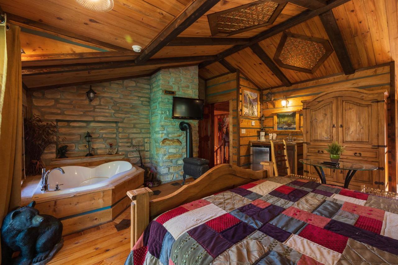 Hotel Domaine Riviere Sacacomie Saint-Alexis-des-Monts Zewnętrze zdjęcie