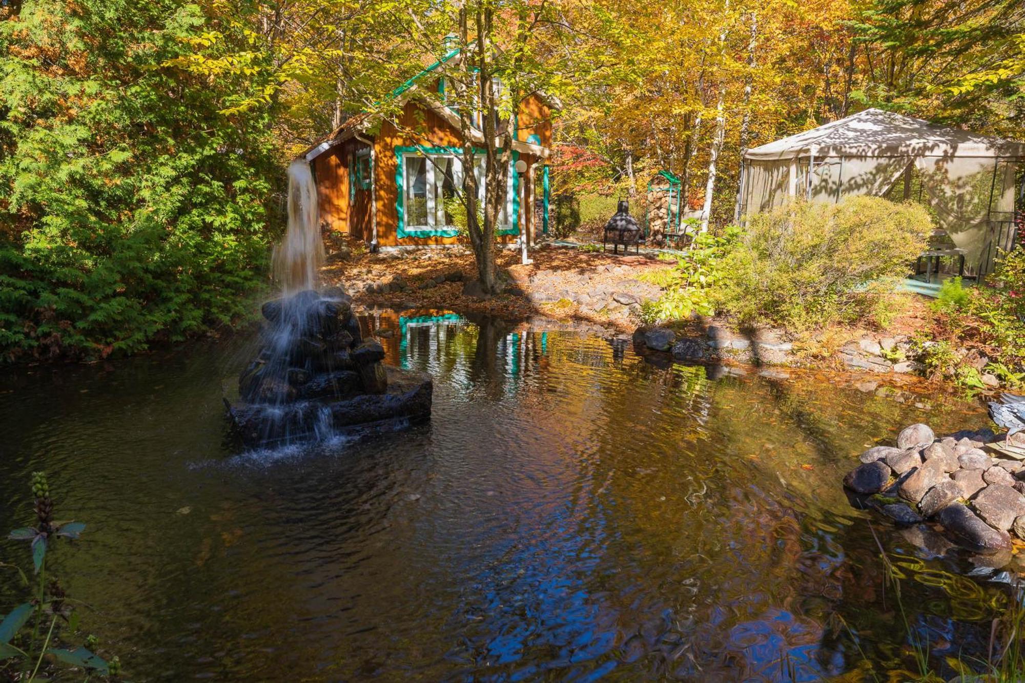 Hotel Domaine Riviere Sacacomie Saint-Alexis-des-Monts Zewnętrze zdjęcie
